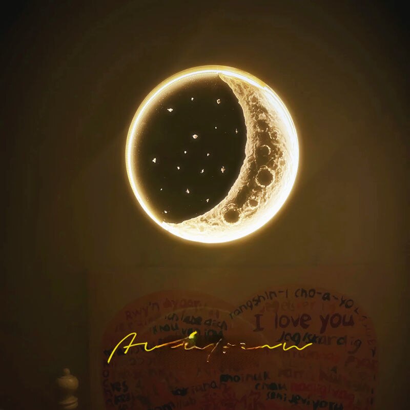 DIY Floating Moon Night Lamp | Kalsten