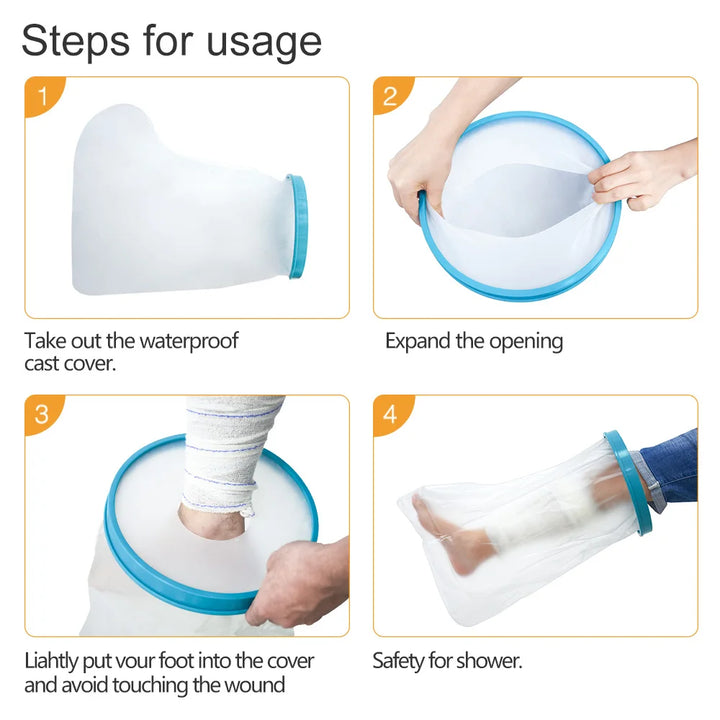 Kalsten | Waterproof Shower Leg Protector Cover