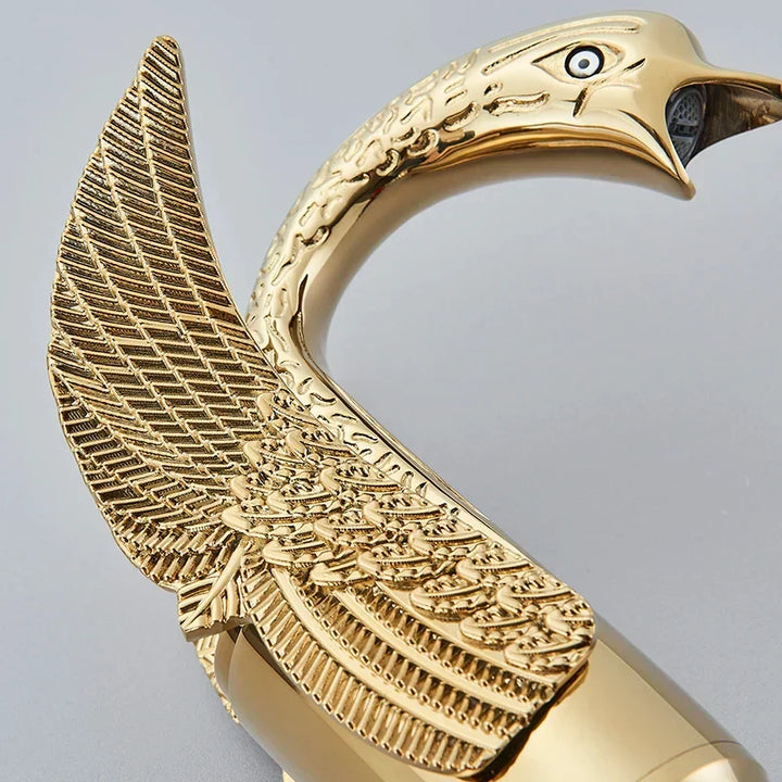 Kalsten | Swan Single Handle Golden Basin Faucet