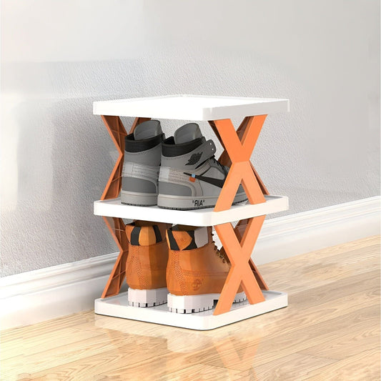 FlexiRack Shoe Organizer - Multifunctional multi-layer foldable shoe rack | Brehn