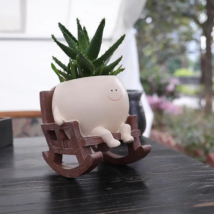Rocking chair succulent pot | Kalsten