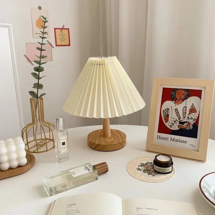 Foldable Pleat Table Lamp - Stylish Foldable LED Table Lamp for Unique Interior Design Kalsten