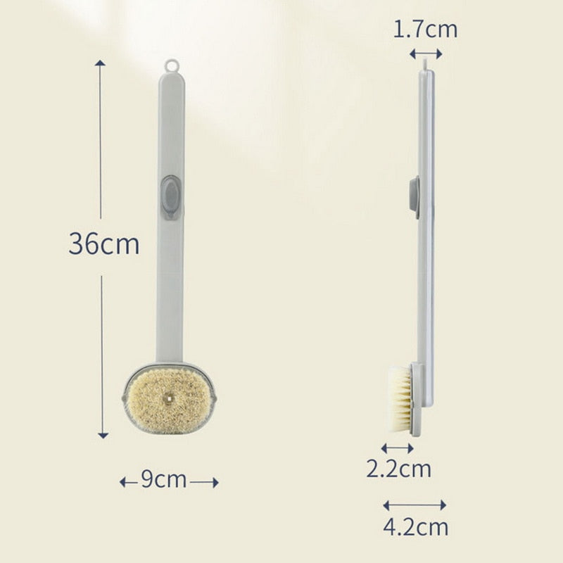 Long Handle Liquid Bath Brush | Kalsten