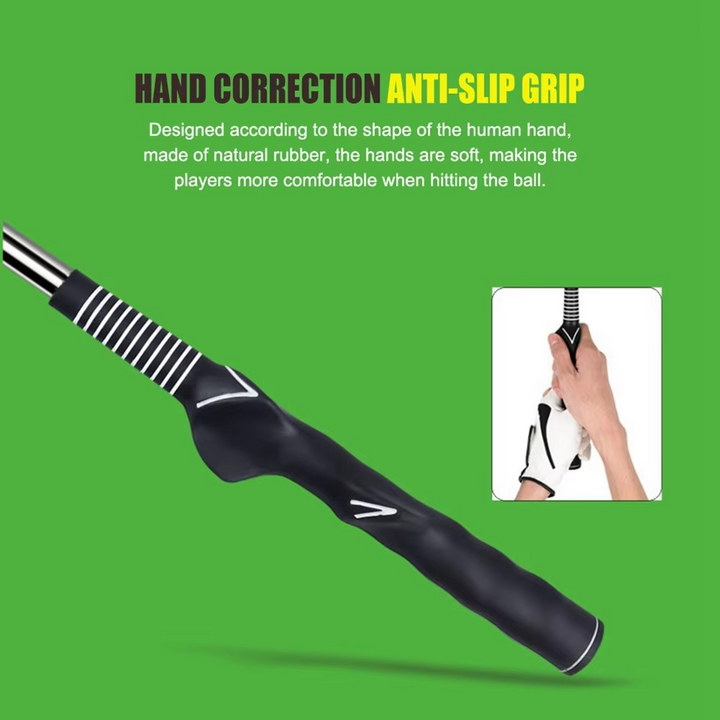 Kalsten | Golf Swing Trainer with Click Feedback for Grip Strength and Swing Correction