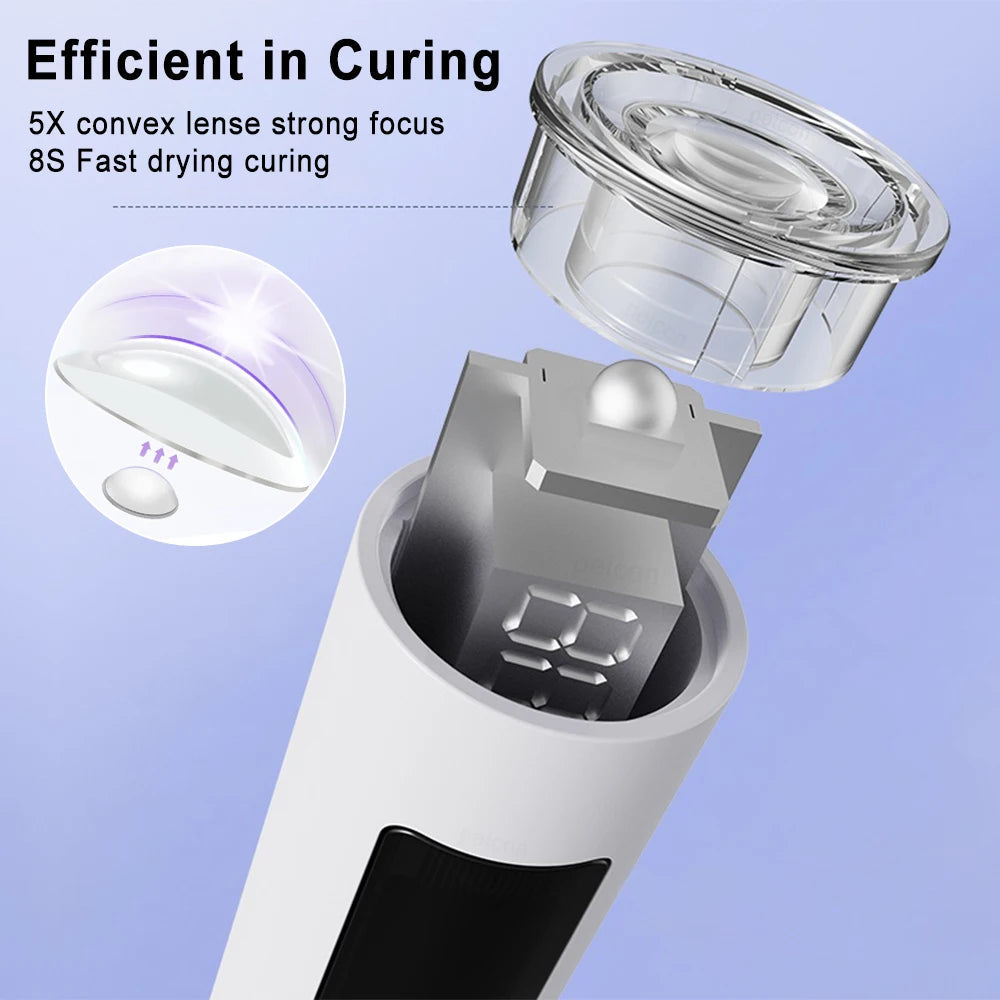 UV nail pen with folding stand - rechargeable | Kalsten