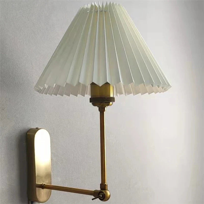 Modern Rotatable Wall Lamp – LED Origami Lampshade for Bedroom, Living Room, and Bathroom Decoration | Kalsten