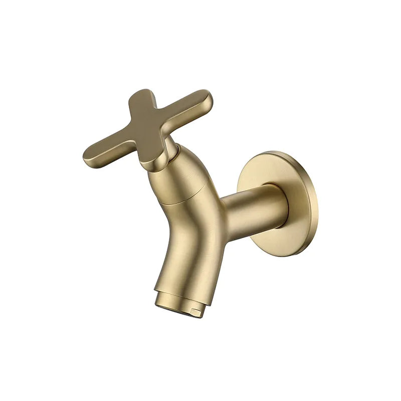 Kalsten | BrassFlow – Wall-Mounted Cold Water Tap in Solid Brass