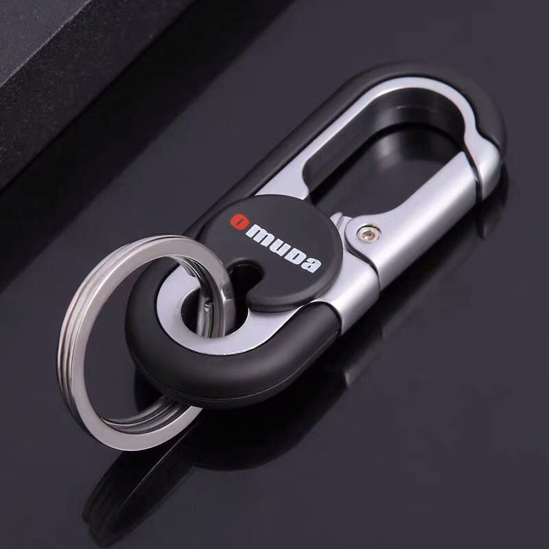 Kalsten | Steel Secure Double Ring Hook Keychain