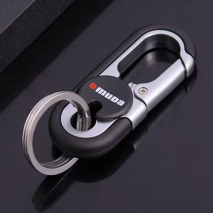 BowLift | Steel Secure Double Ring Hook Keychain