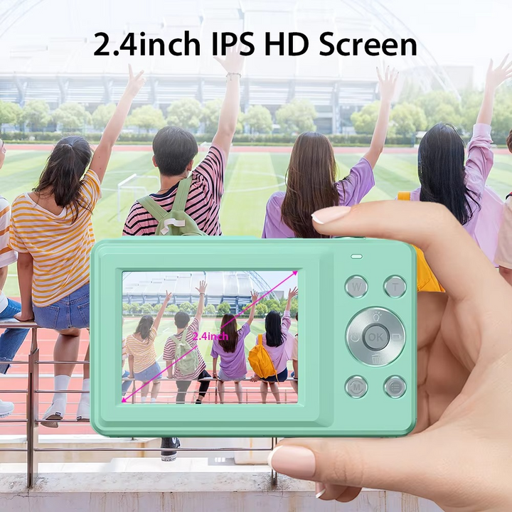 Kalsten | High-Resolution Kids' Digital Camera - 1080P HD, 44MP with 16X Zoom