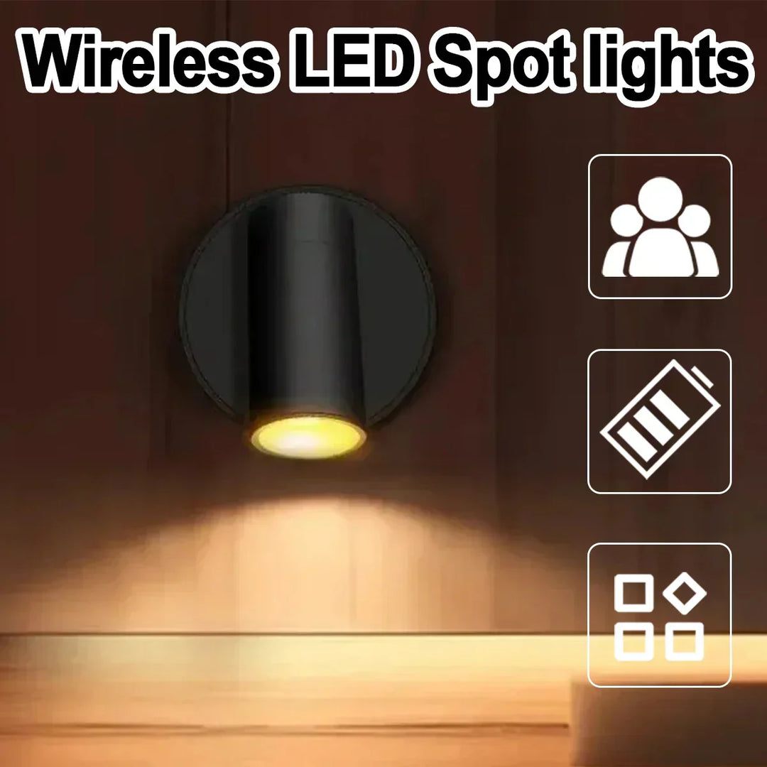 Magnetic Rechargeable LED Wall Spotlight