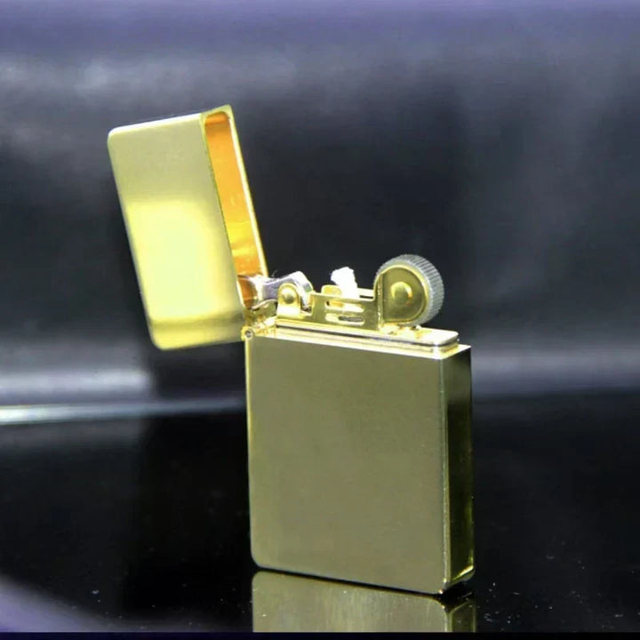 Classic Vintage Brass Windproof Lighter | Kalsten
