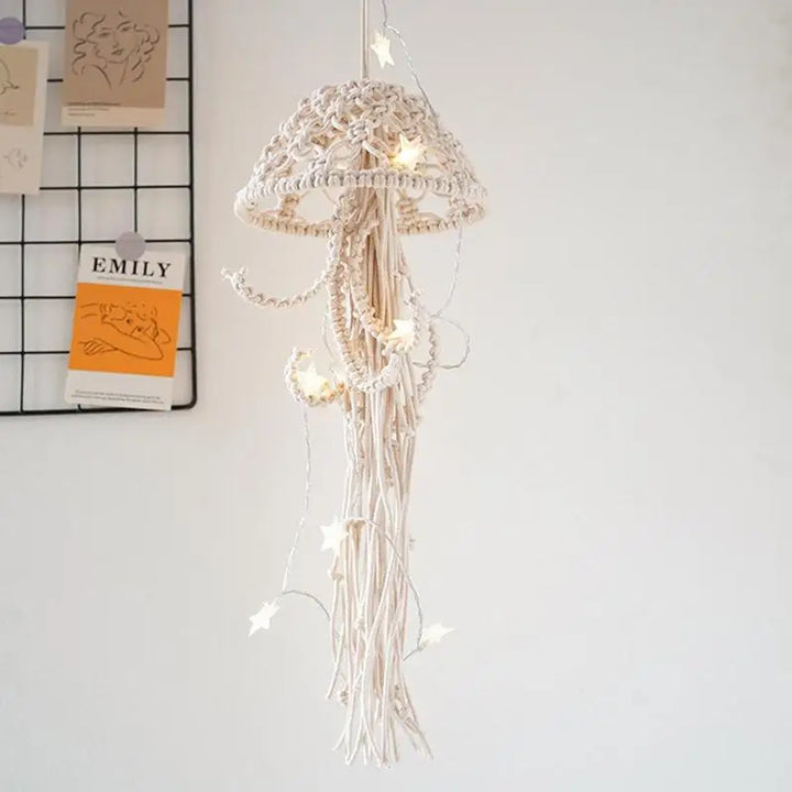 Artistic Jellyfish Dream Catcher Handmade Lamp | Kalsten