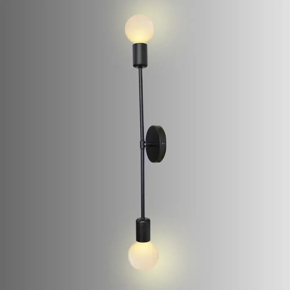 Modern Nordic Wall Light – Vintage Industrial E27 Bedside Sconce for Bedroom, Living Room, Kitchen, and Dining Room | Kalsten