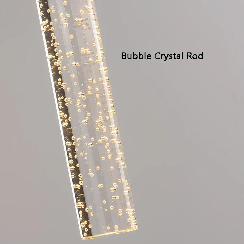 Modern LED Crystal Wall Lamp – Sleek Wall-Mounted Light Fixture for Bedroom, Living Room, Aisle, and Corridor | Kalsten