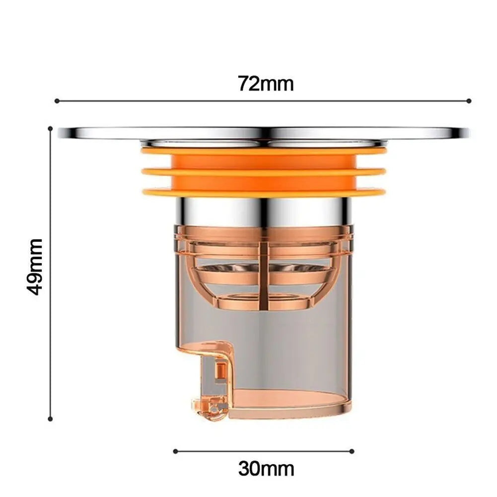 Kalsten | Magnetic Self-Closing Anti-Odor Bathroom Strainer Cover