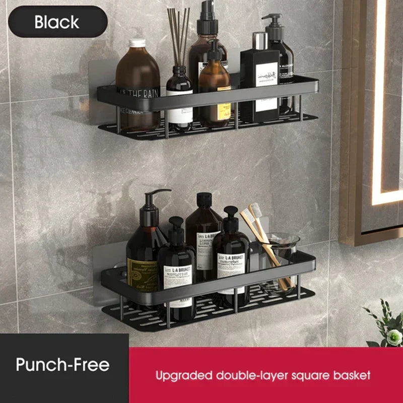 No-Drill Shower Corner Shelf
