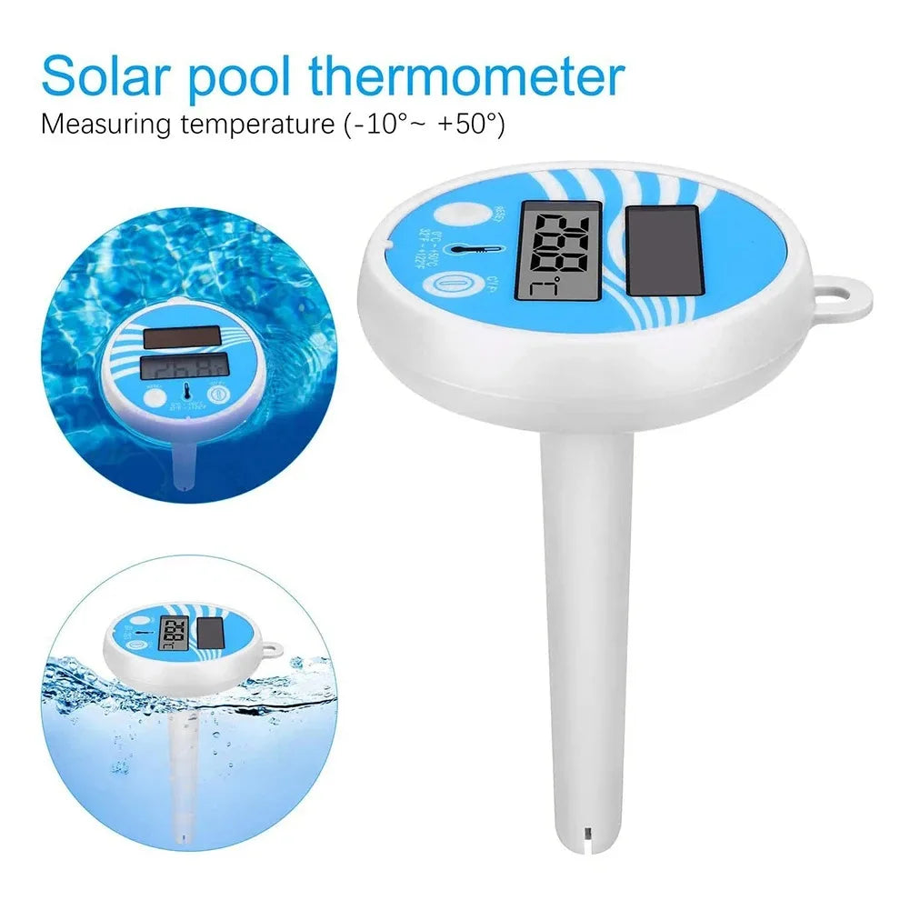 Kalsten | Aquadia Pool thermometer | Floating & Robust | Accurate temperature display | For pool & whirlpool