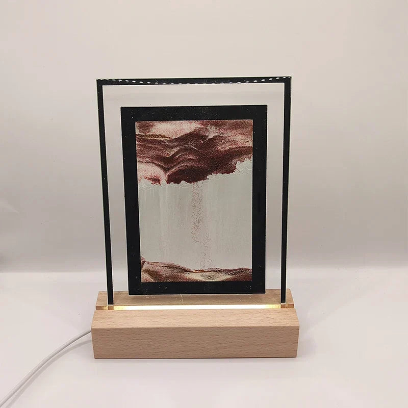 Sand Art LED Quicksand Artistic Table Lamp | Kalsten
