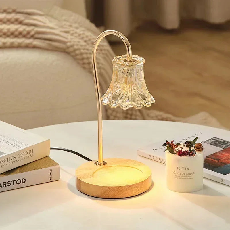 Flower-Shaped Warm Audience Candle Warmer Lamp | Kalsten