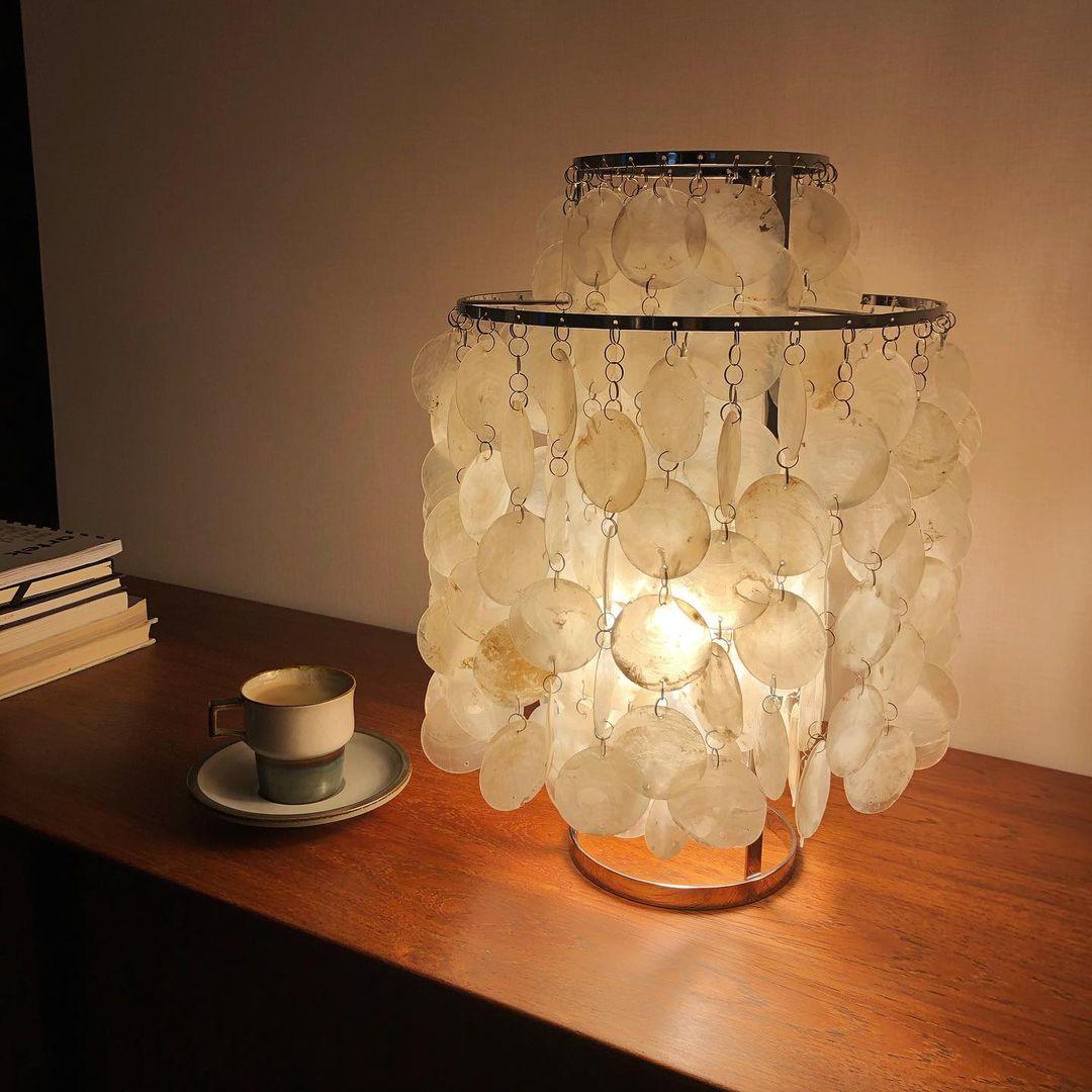 Shell Table Lamp 11.8' | Kalsten