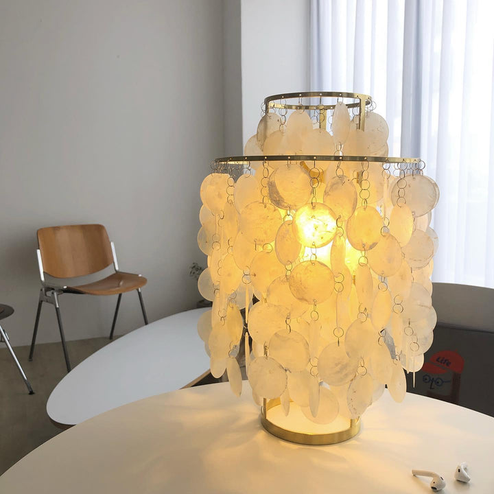 Shell Table Lamp 11.8' | Kalsten
