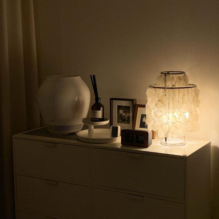 Shell Table Lamp 11.8' | Kalsten