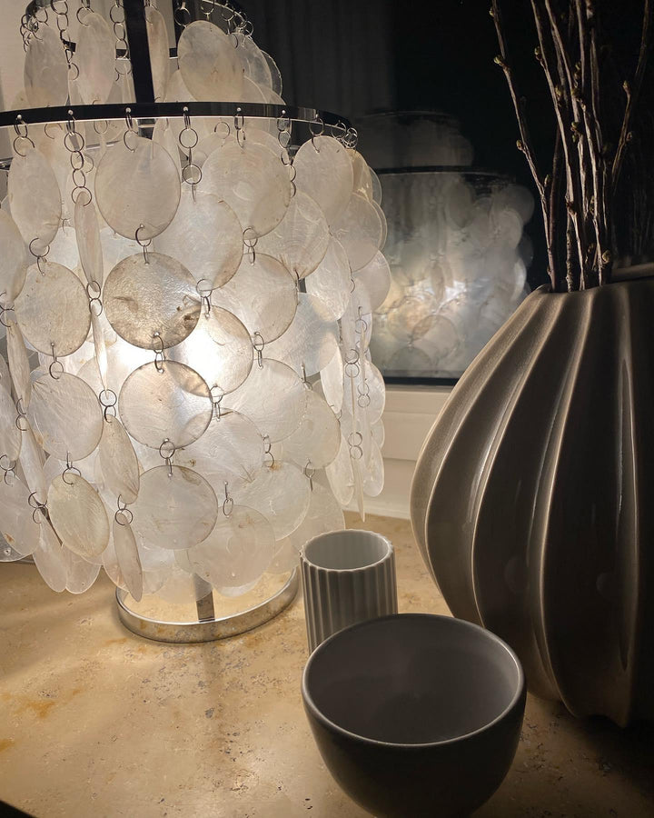 Shell Table Lamp 11.8' | Kalsten