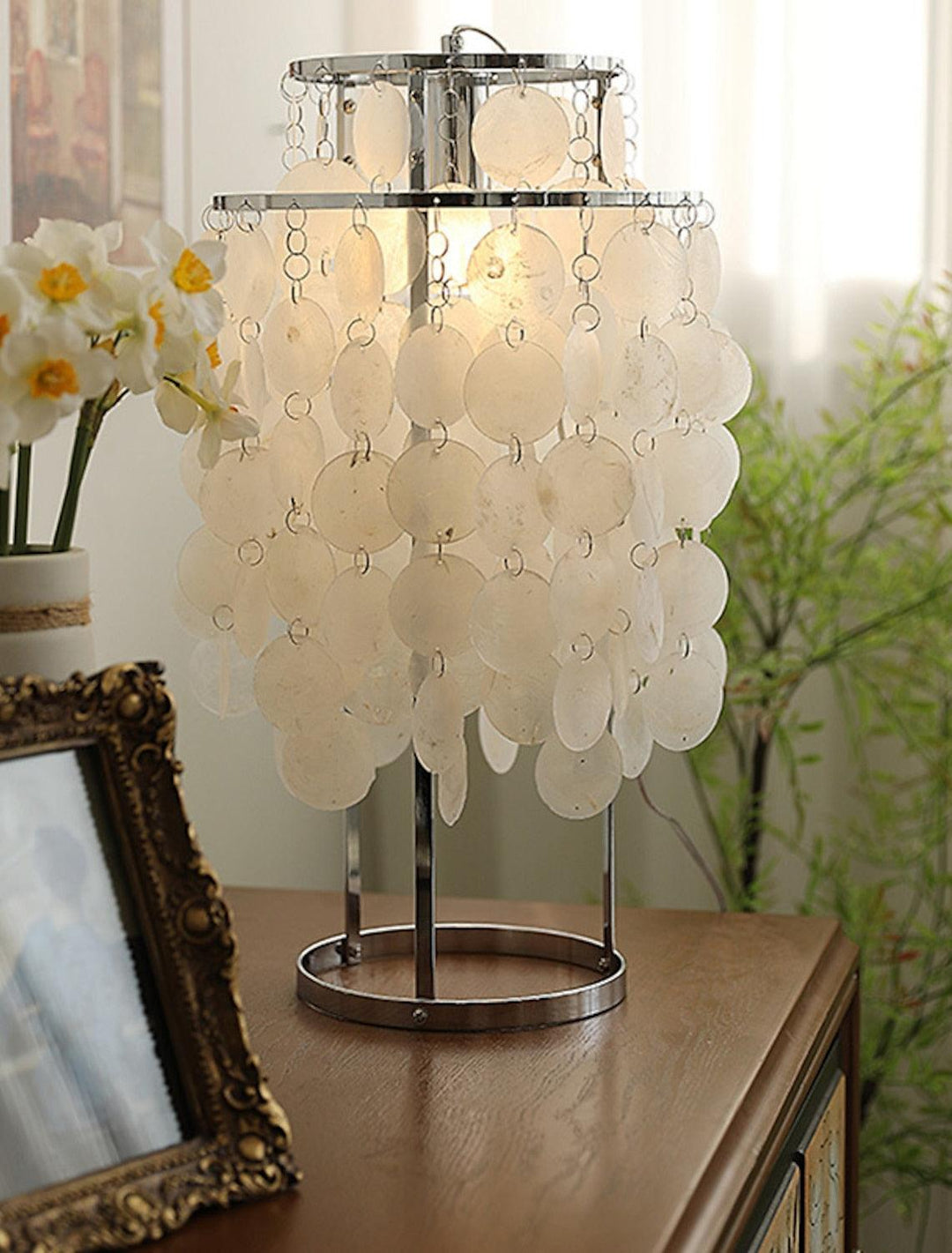 Shell Table Lamp 11.8' | Kalsten