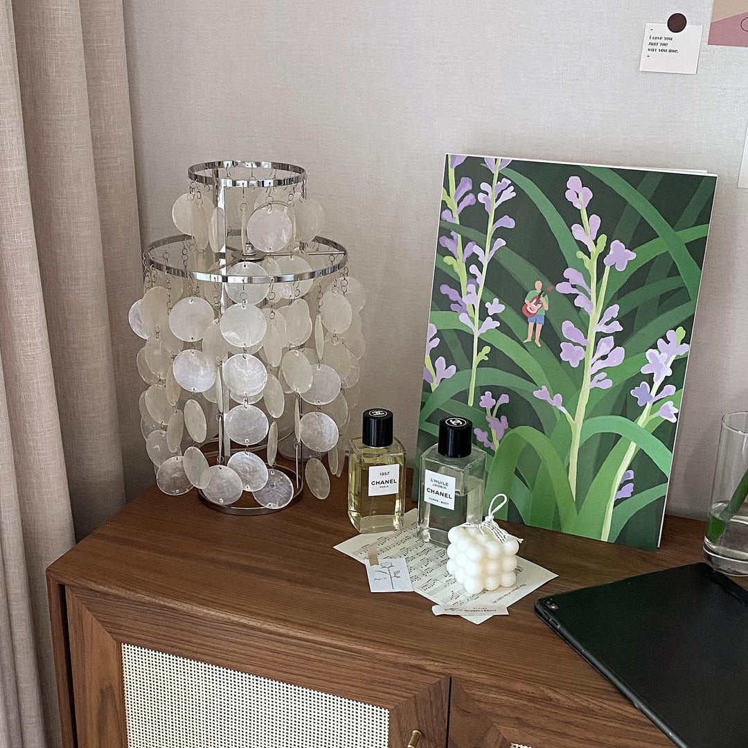 Shell Table Lamp 11.8' | Kalsten