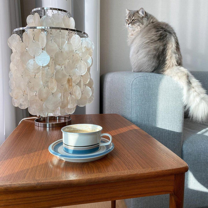 Shell Table Lamp 11.8' | Kalsten