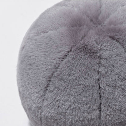 Short Fur Ball Pillow | Skanto