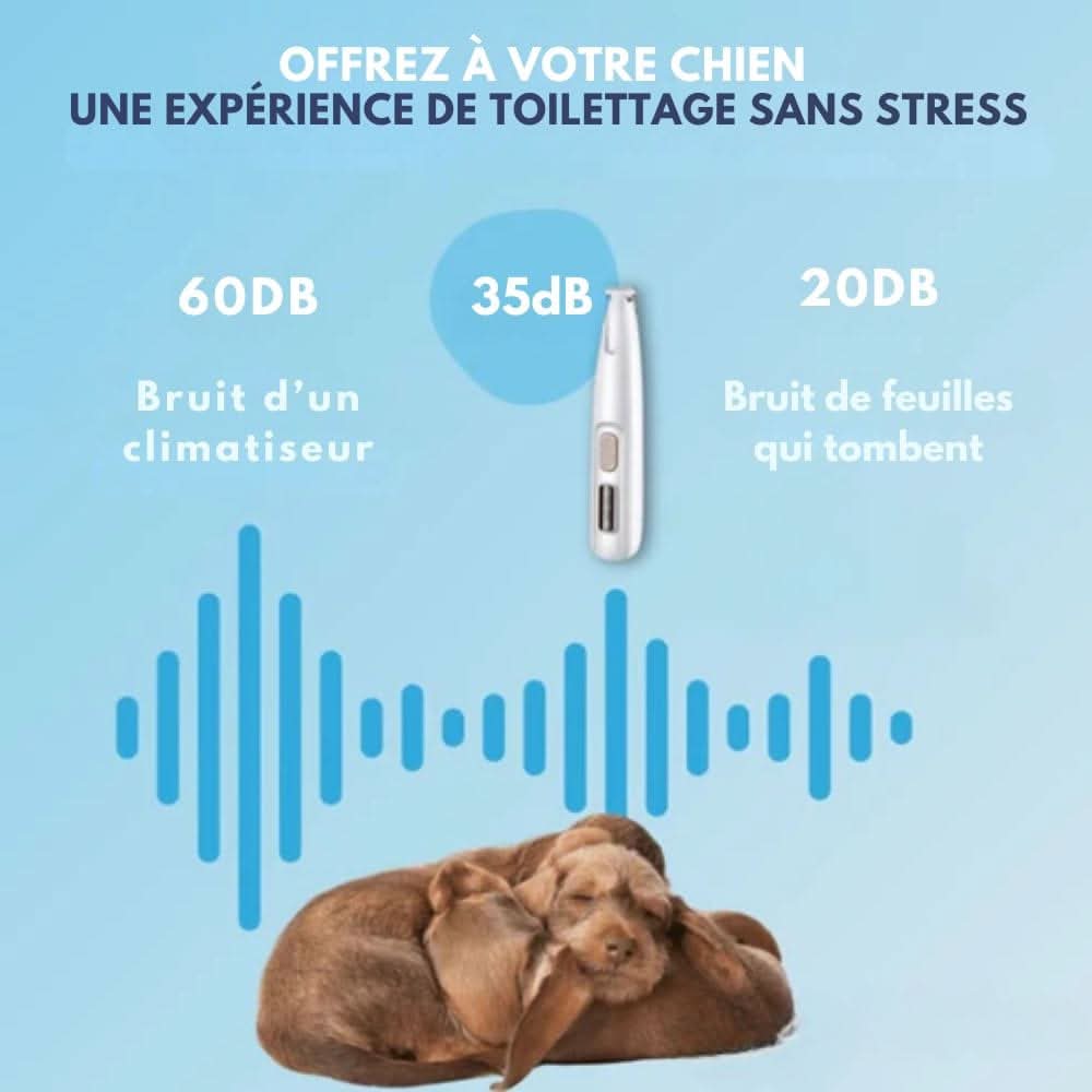 Skanto | Quiet Pet Trimmer for Sensitive Areas on Dogs and Cats
