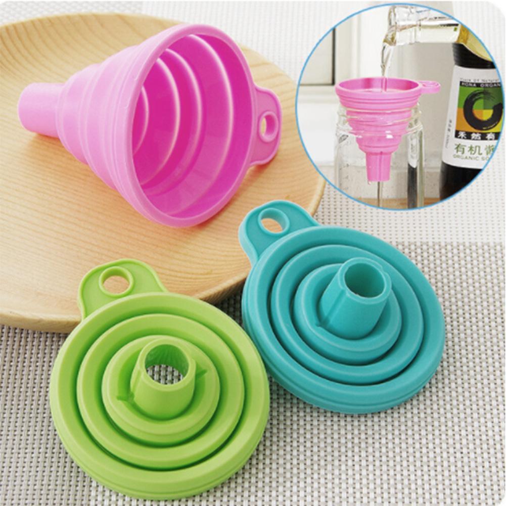 Collapsible Silicone Kitchen Funnel | Kalsten
