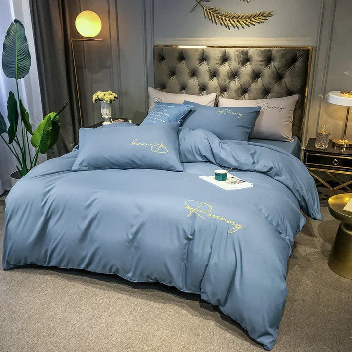 Luxury Duvet Cover with Elegant Embroidery – Soft, Breathable and High Quality | Kalsten