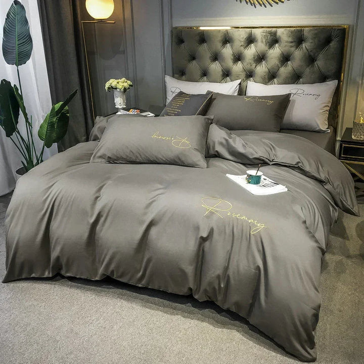Luxury Duvet Cover with Elegant Embroidery – Soft, Breathable and High Quality | Kalsten