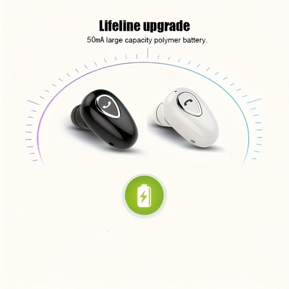 Kalsten | Bluetooth Earbud Wireless Mini Invisible Single Ear Headphone