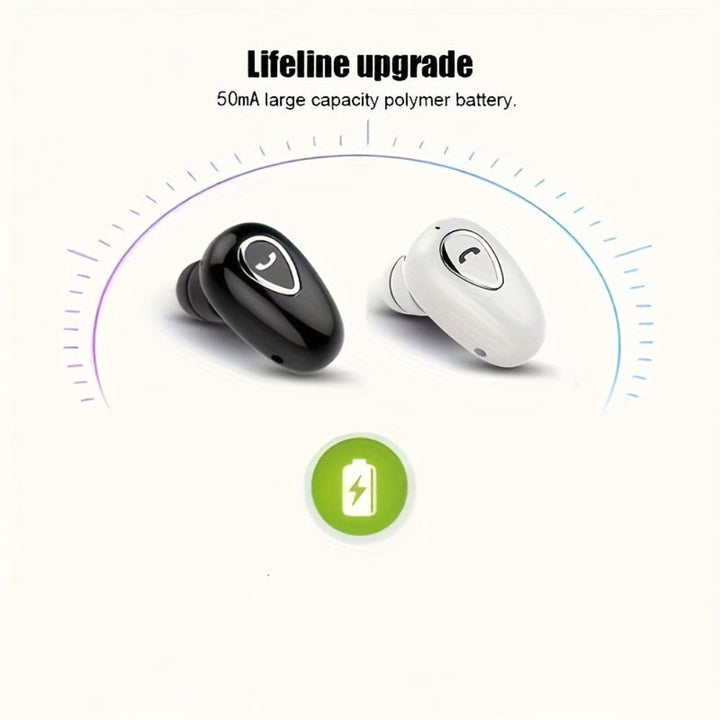 Kalsten | Bluetooth Earbud Wireless Mini Invisible Single Ear Headphone