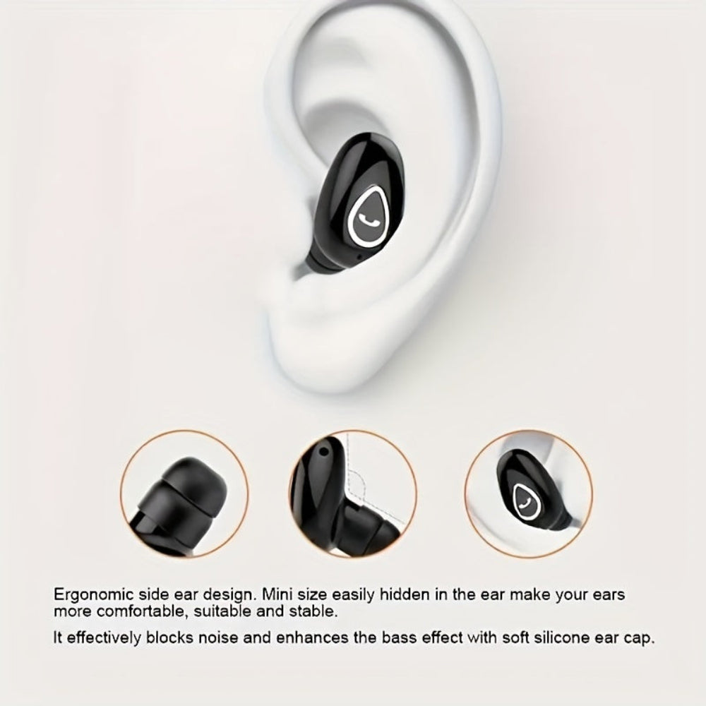 Kalsten | Bluetooth Earbud Wireless Mini Invisible Single Ear Headphone