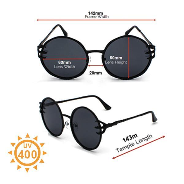 Skull Claw Round Sunglasses | Kalsten