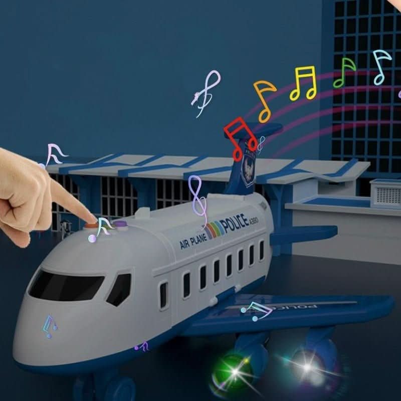 Kalsten | SkyQuest Adventure AirPlay Set – Educational Airplane and Vehicle Toy for Children