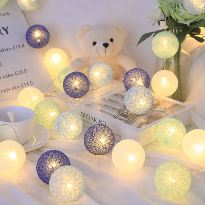 Kalsten | Cotton Ball Garland