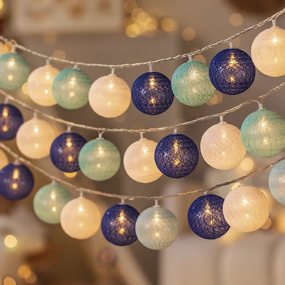 Kalsten | Cotton Ball Garland