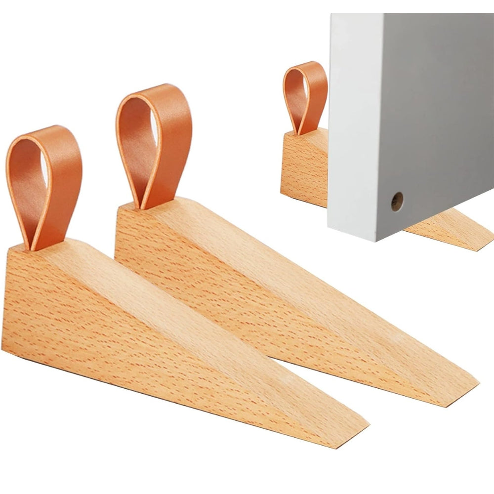Skanto | Elegant Wood Door Stopper