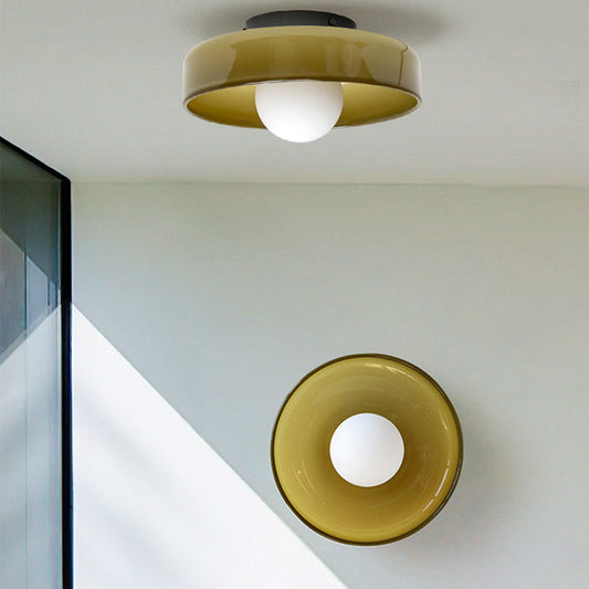 Round Flush Mount Ceiling & Wall Fixture