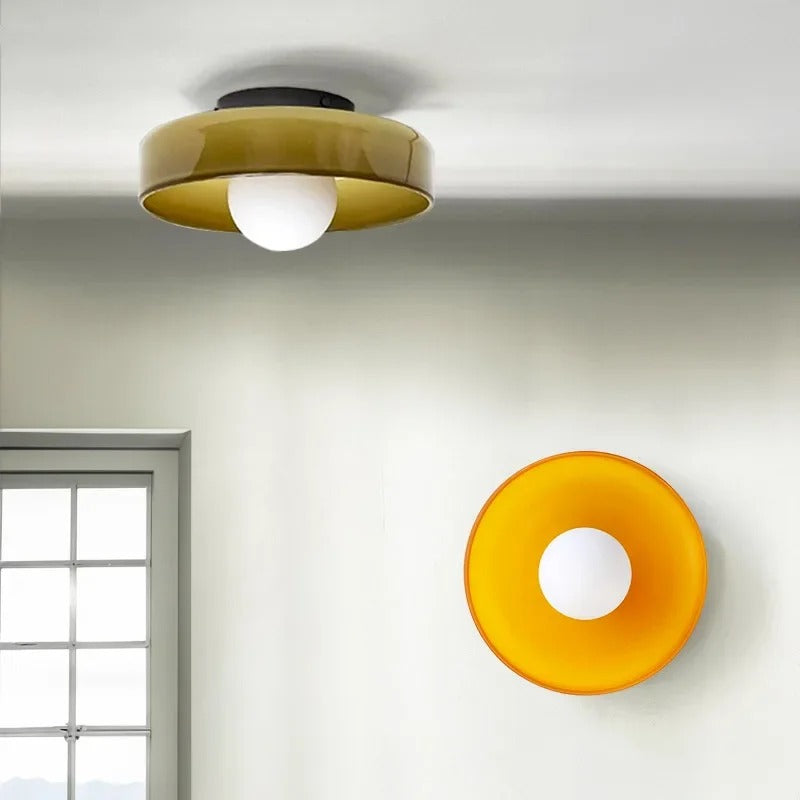 Round Flush Mount Ceiling & Wall Fixture