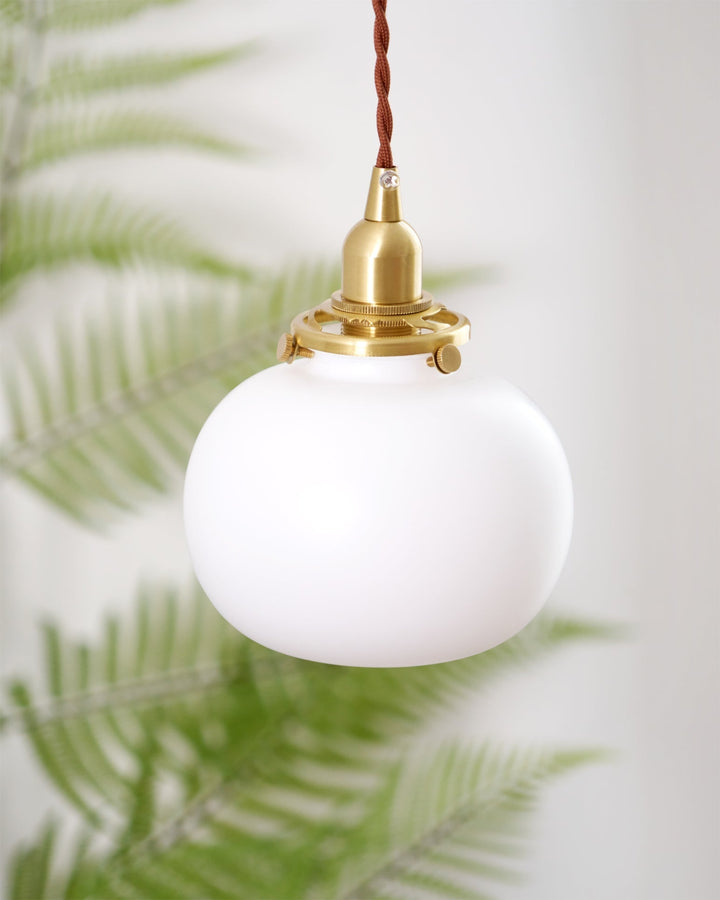 Small Retro Handmade Glass Pendant Light 5.1' | Kalsten