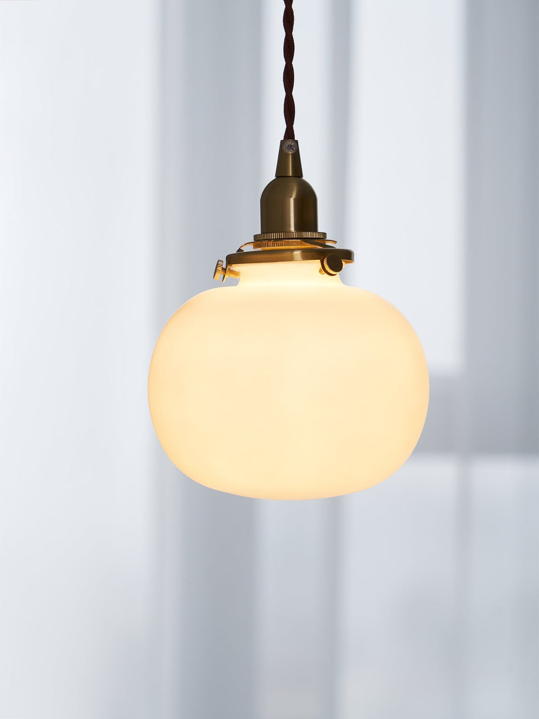 Small Retro Handmade Glass Pendant Light 5.1' | Kalsten