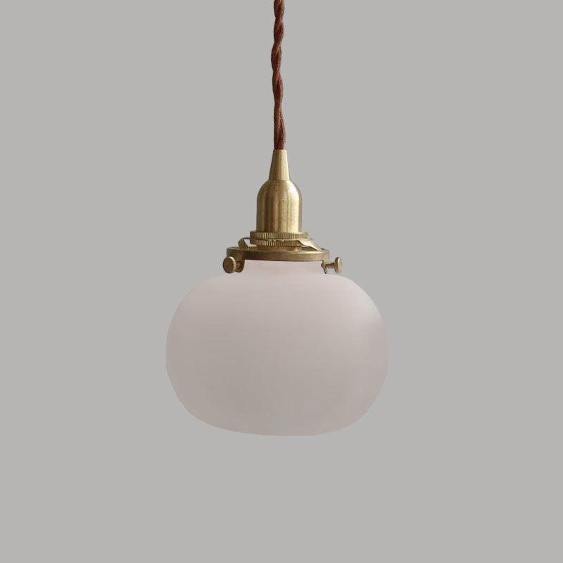 Small Retro Handmade Glass Pendant Light 5.1' | Kalsten