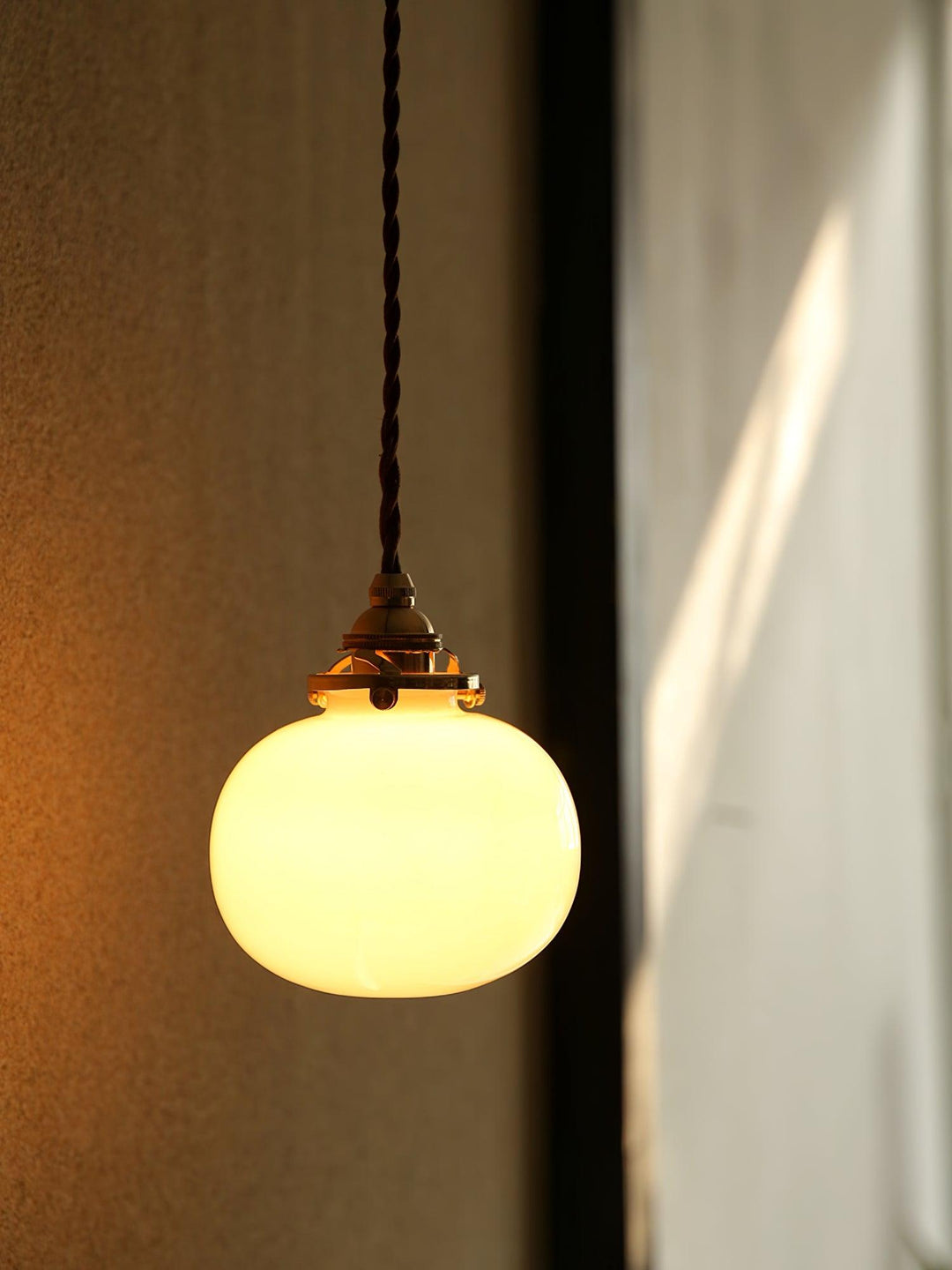 Small Retro Handmade Glass Pendant Light 5.1' | Kalsten